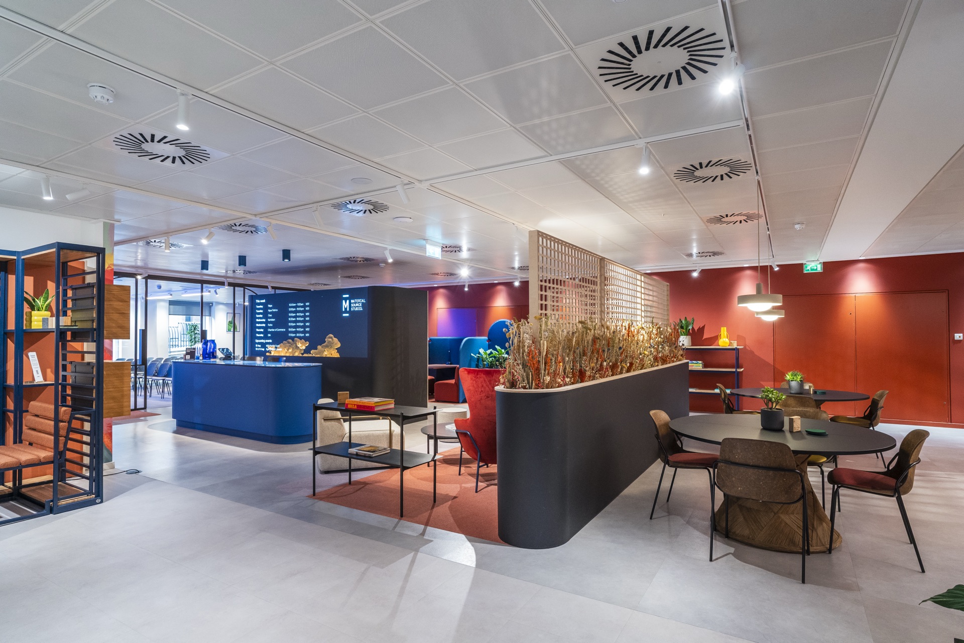 Habitech Pro Glasgow Experience Centre with vibrant collaborative spaces and product displays